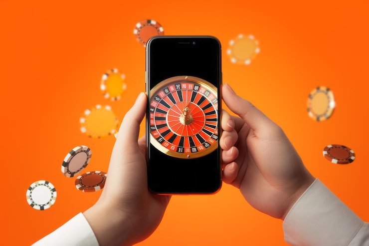 Ilustrasi perangkat mobile dengan tampilan dashboard akun pengguna lktv21